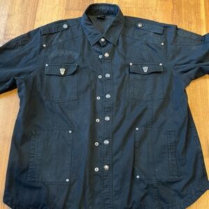 Black Label Black Bomber Jacket